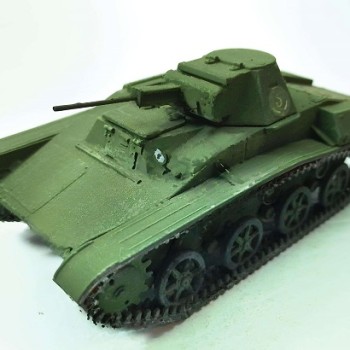 T-60 TANQUE SOVIÉTICO LIGERO