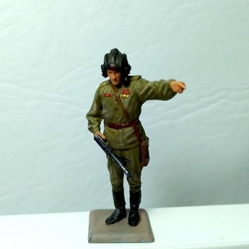 Tanquista soviético de la Guardia del Ejército Rojo